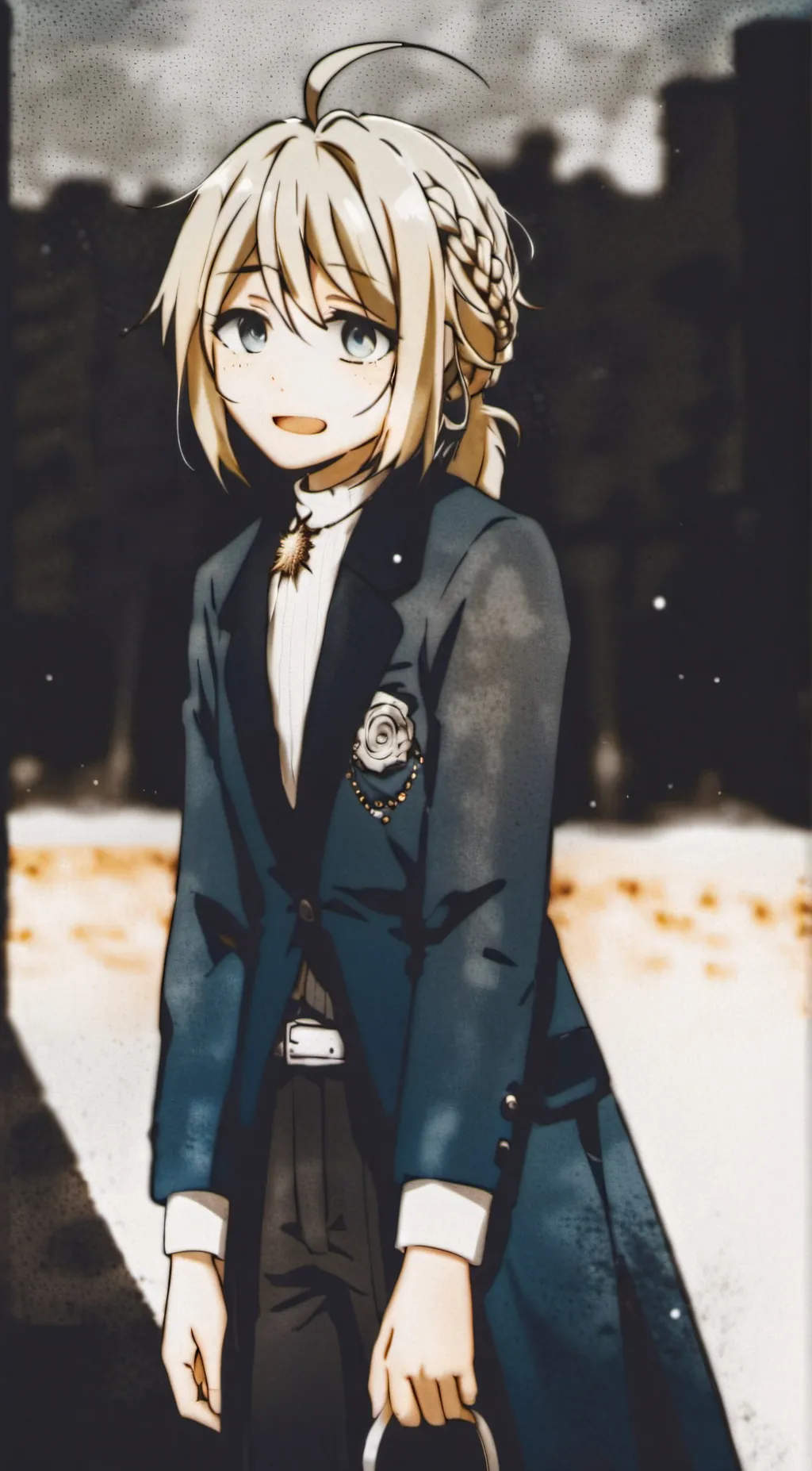 ai character: Sunny background