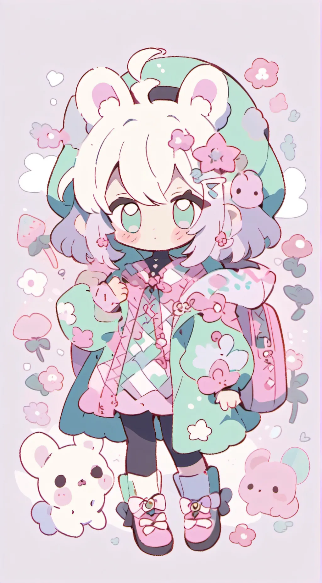 ai character: kintopet background
