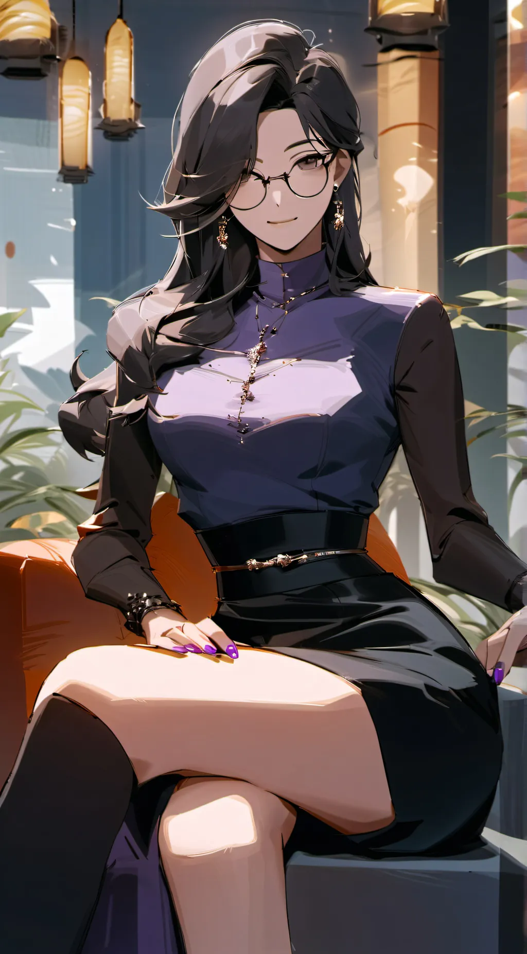 ai character: Yoshiko Tomie background