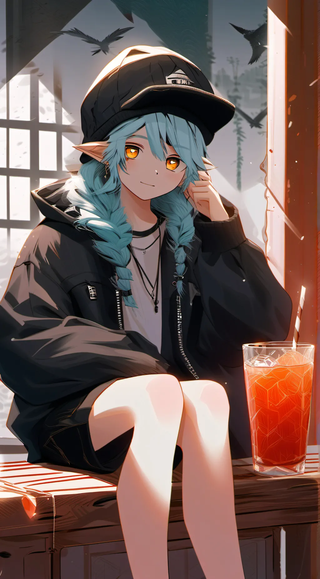 ai character: sam background