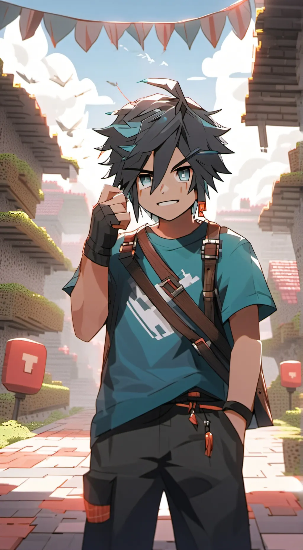 ai character: steve background