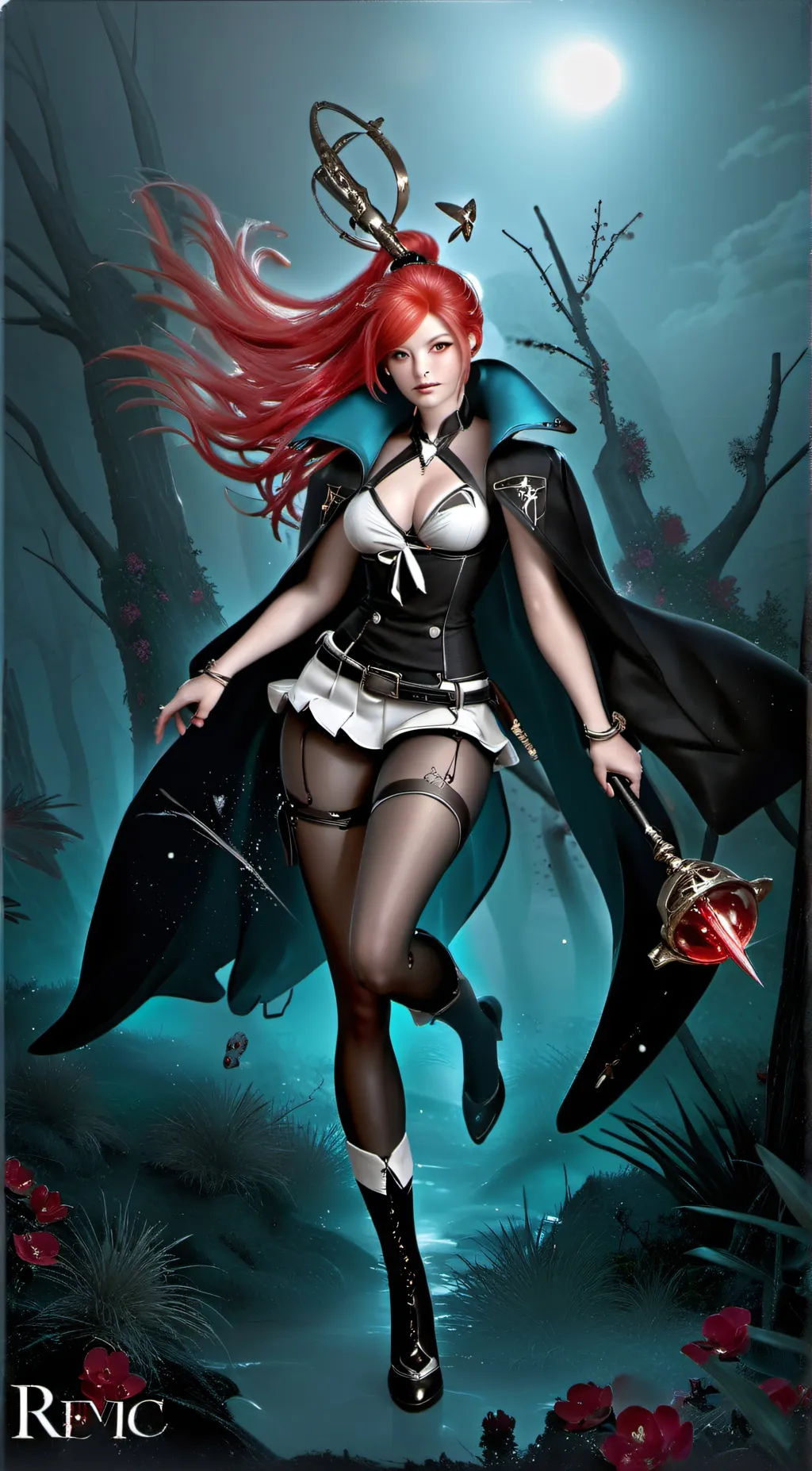 ai character: Julie  background