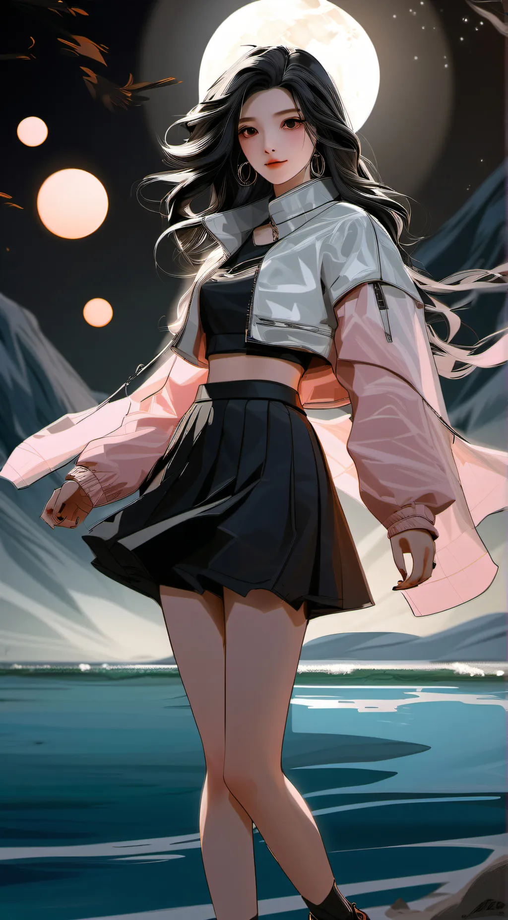 ai character: amelia background
