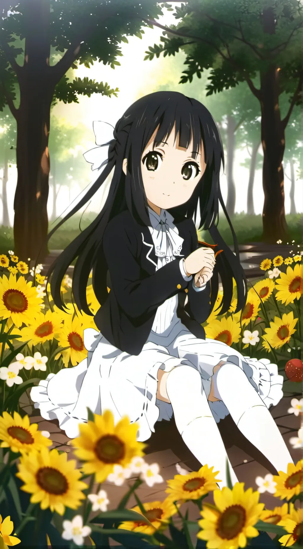 ai character: Yui (AU) background