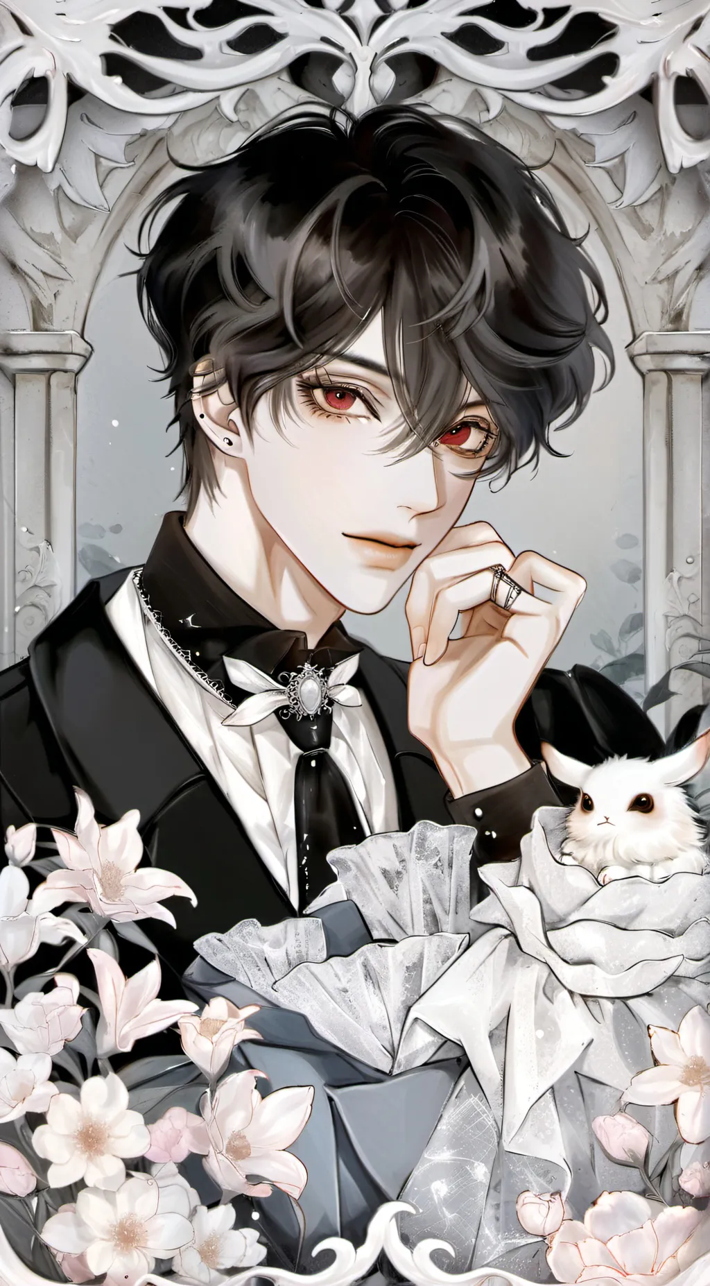 ai character: ✨️Issac✨️ background