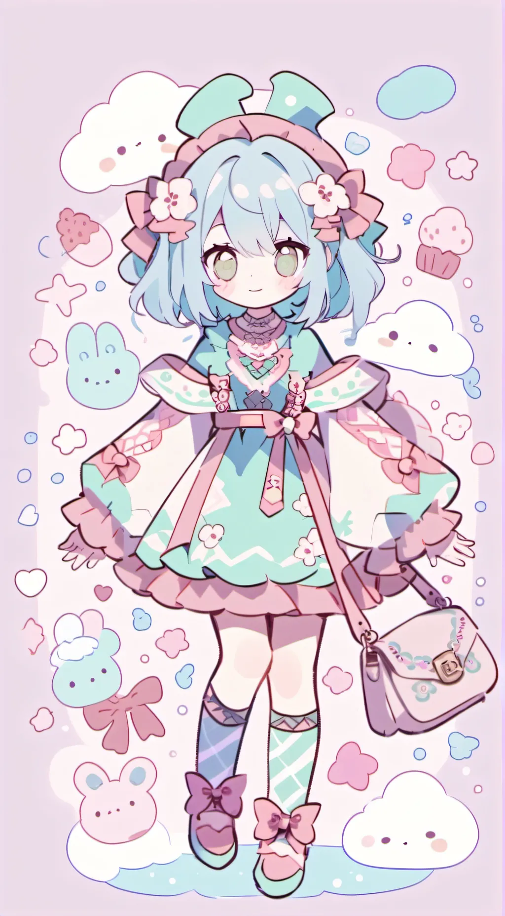 ai character: Bonniex background