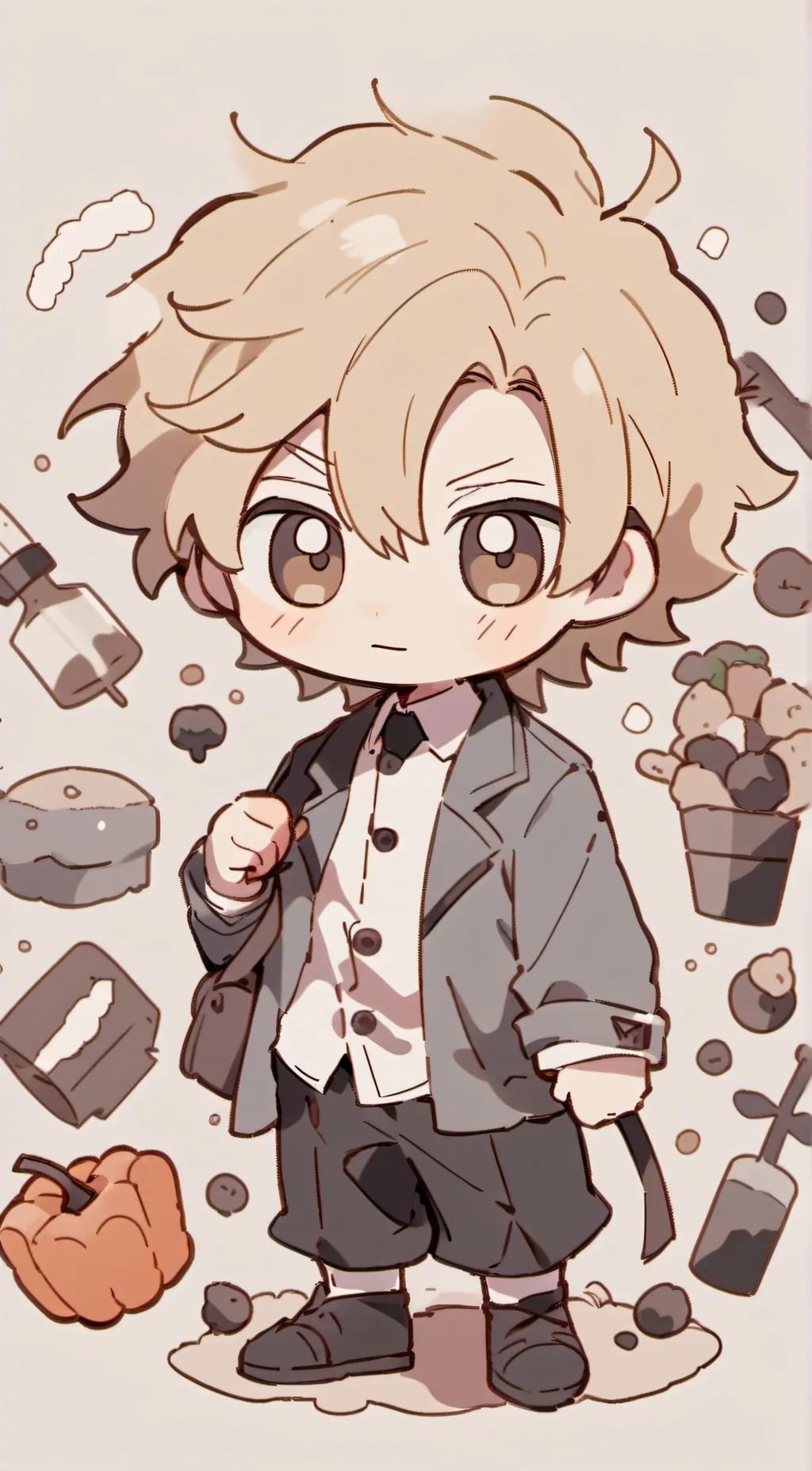 ai character: Ce background