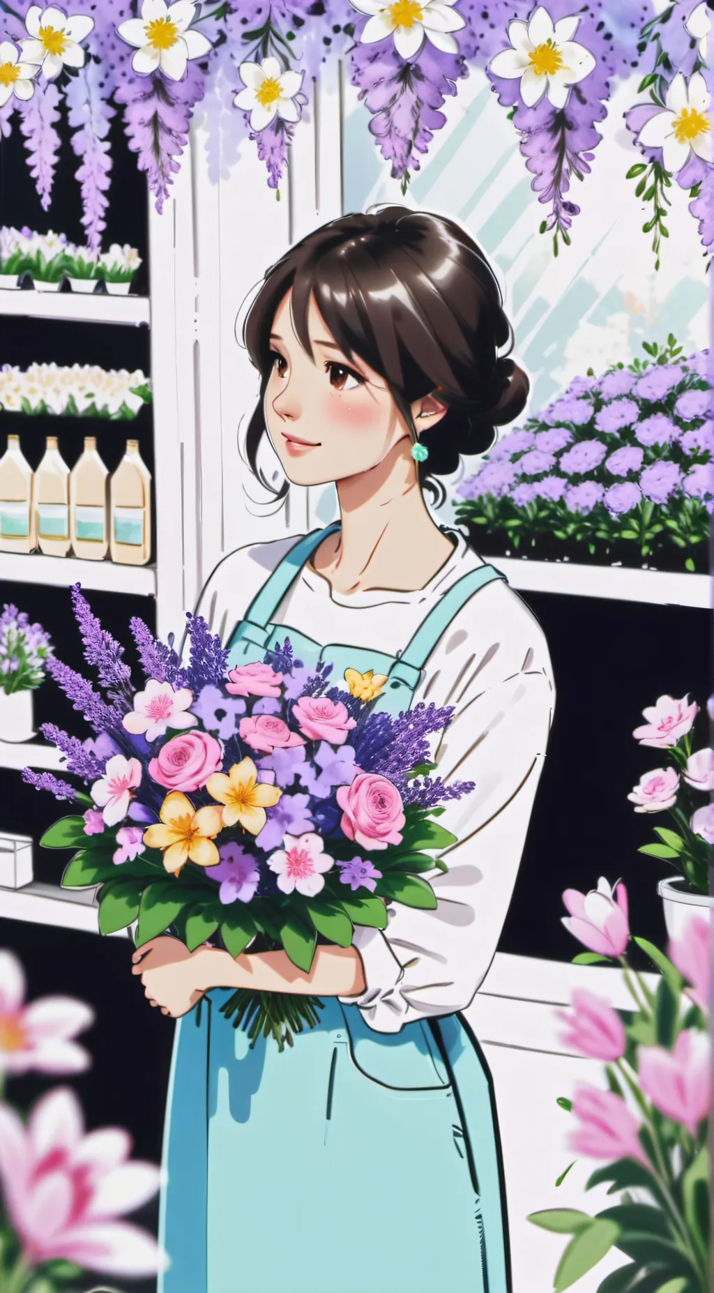 ai character: Idk background