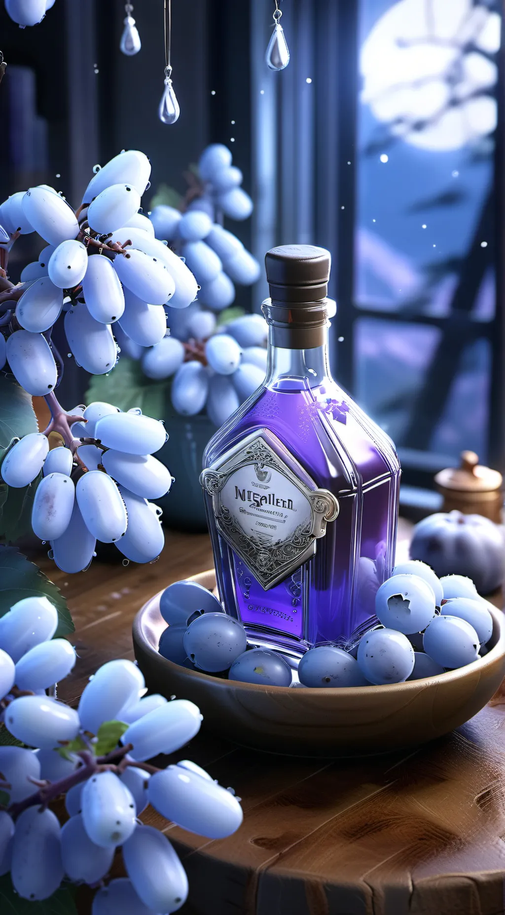 ai character: Pregnant potion background