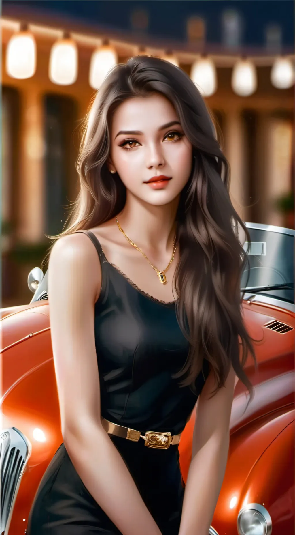 ai character: Sheva | Car racer  background