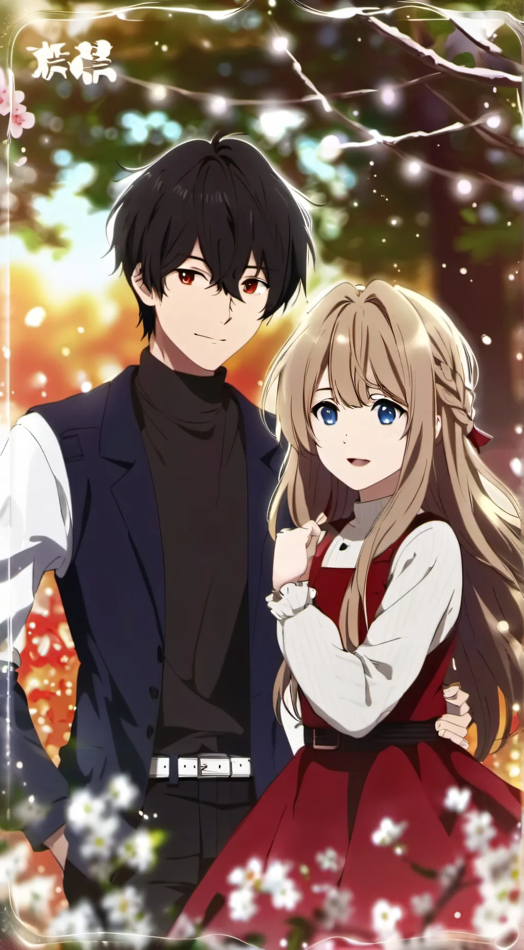 ai character: Charter and Evelyn background