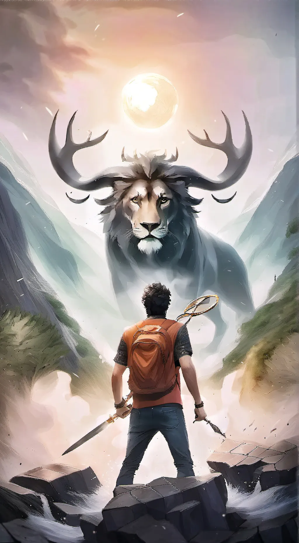 ai character: Percy Jackson  background