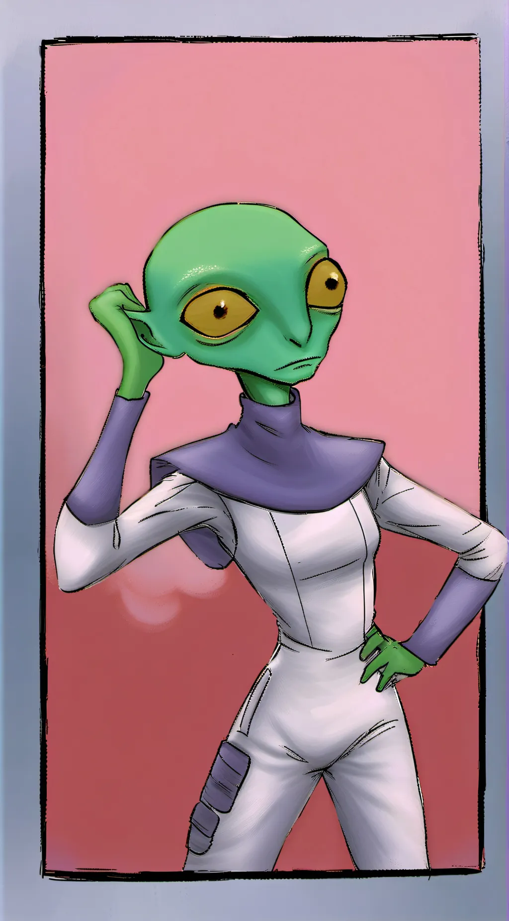ai character: Galvan background