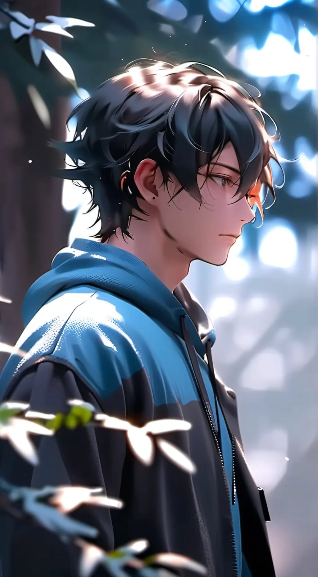 ai character: Bray  background