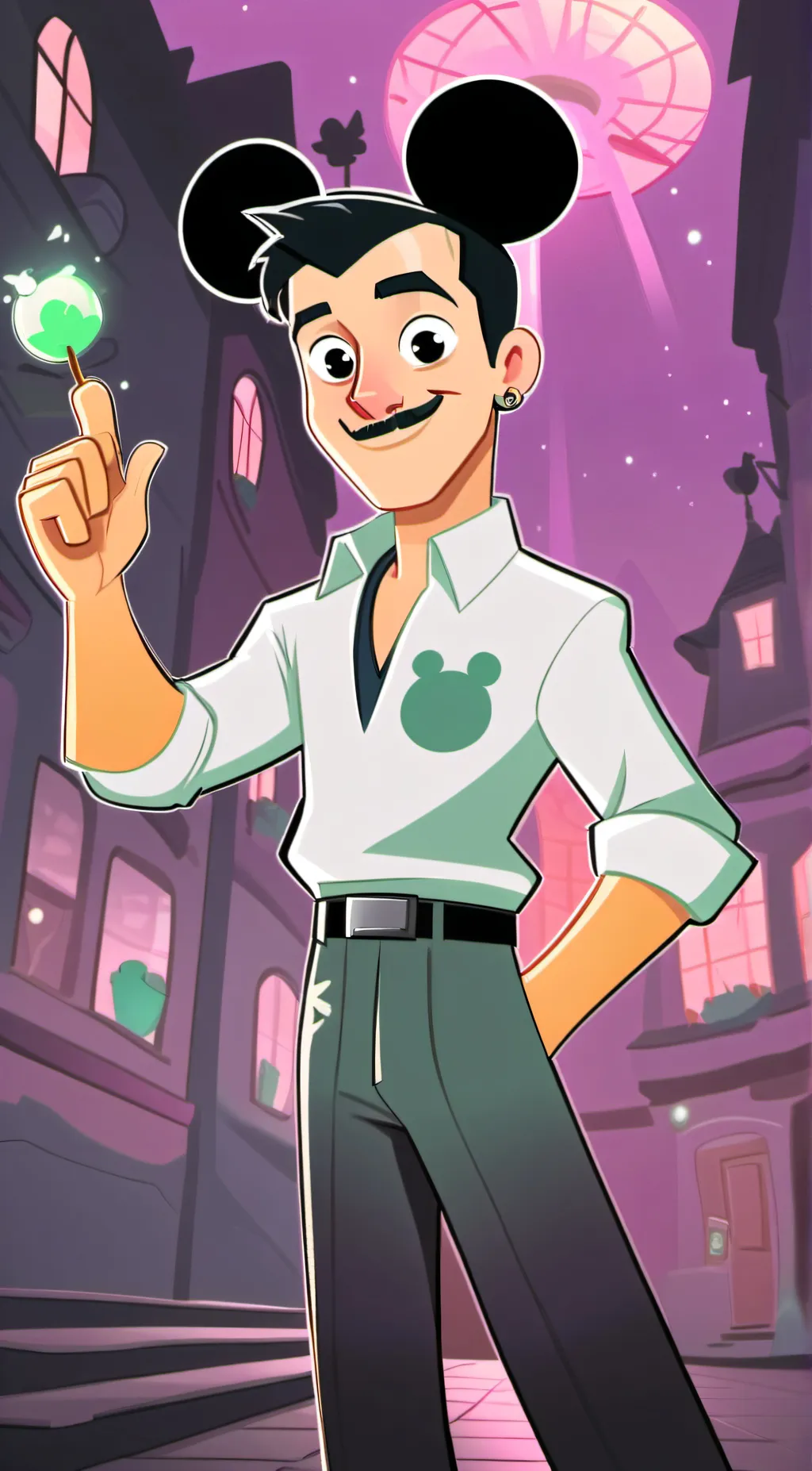 ai character: guali  background