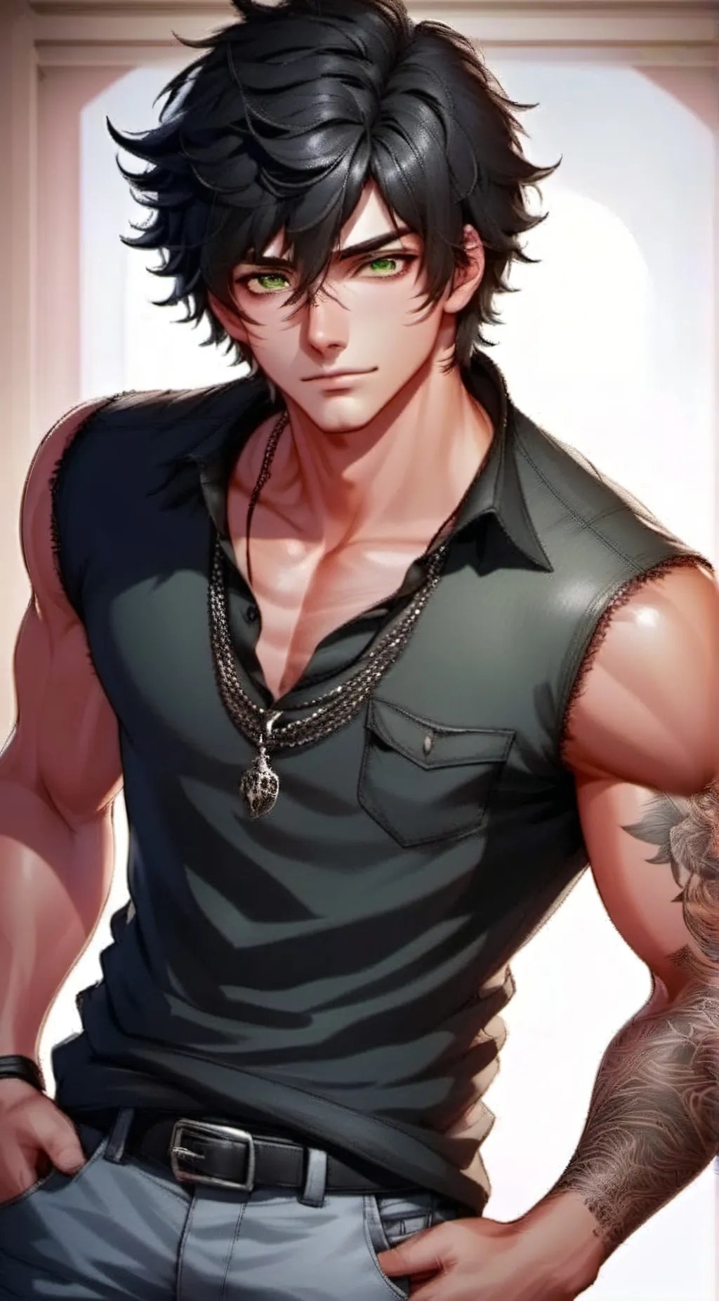 ai character: Cameron  background