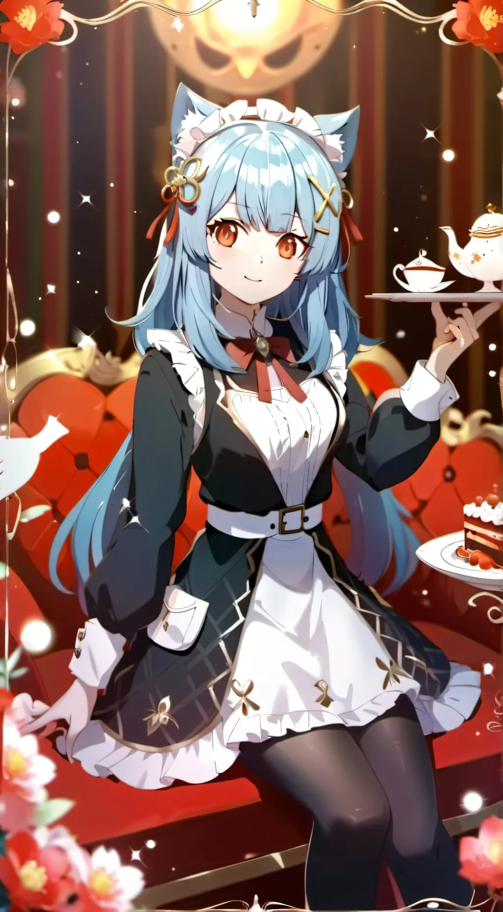 ai character: miku background