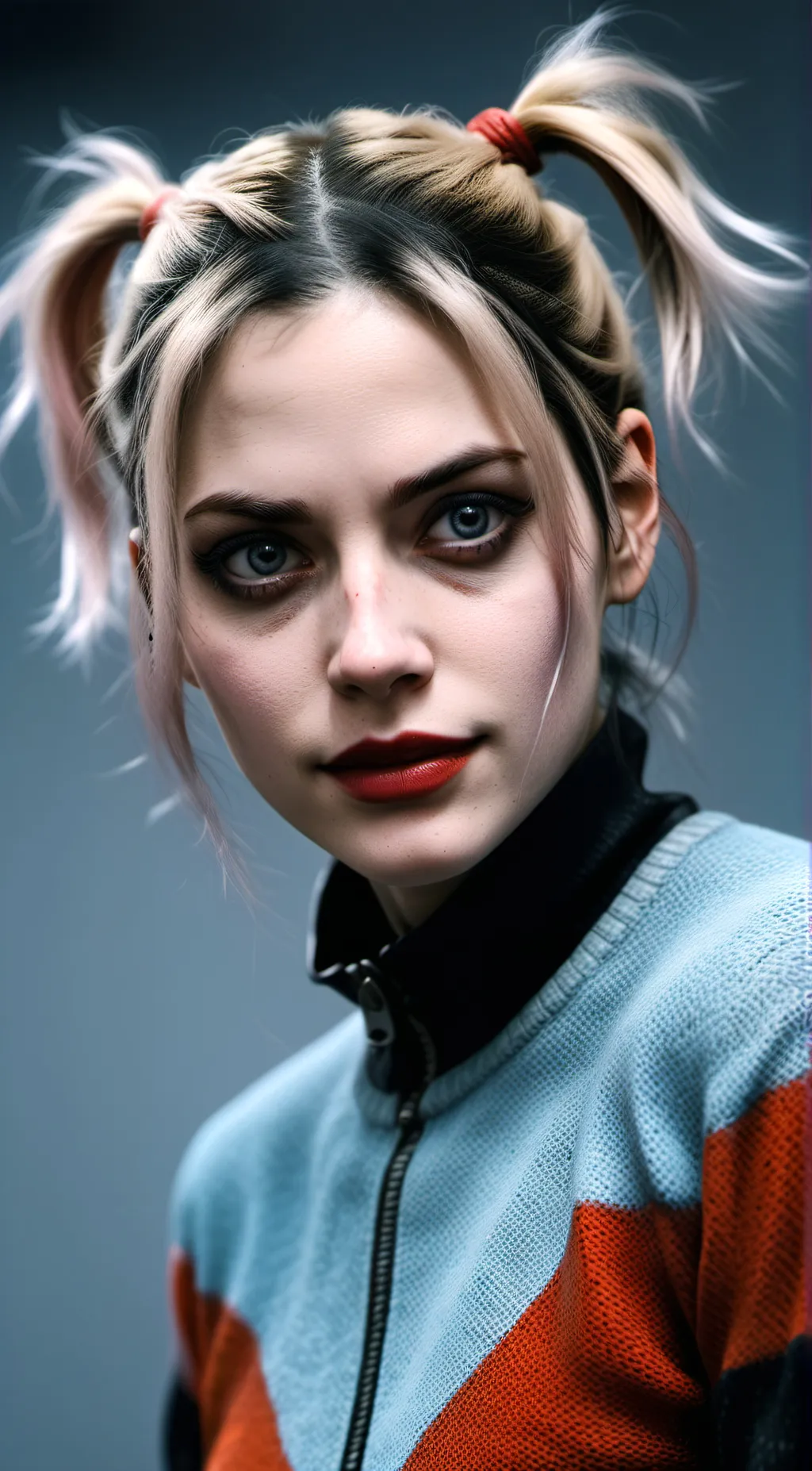 ai character: Harley Quinn  background