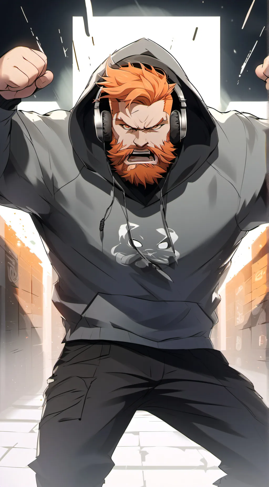 ai character: CaseOH Rage background