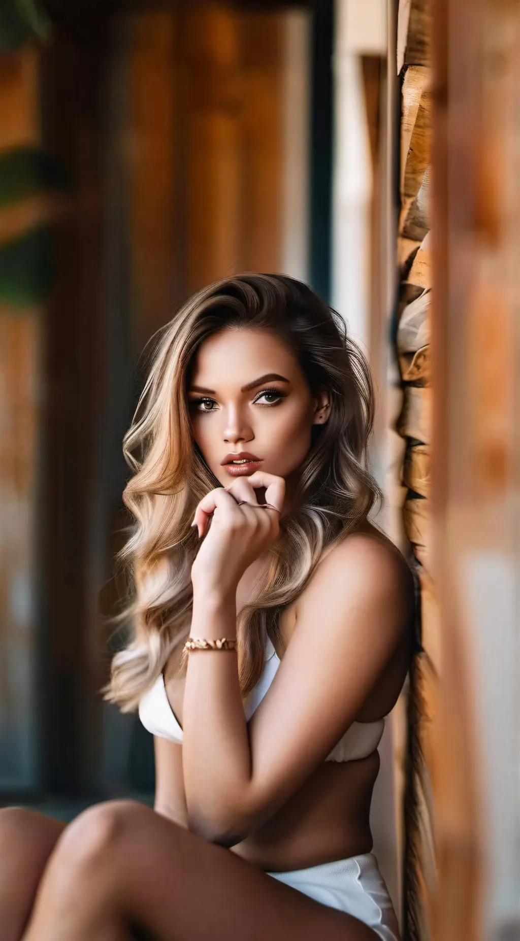 ai character: Maxine background