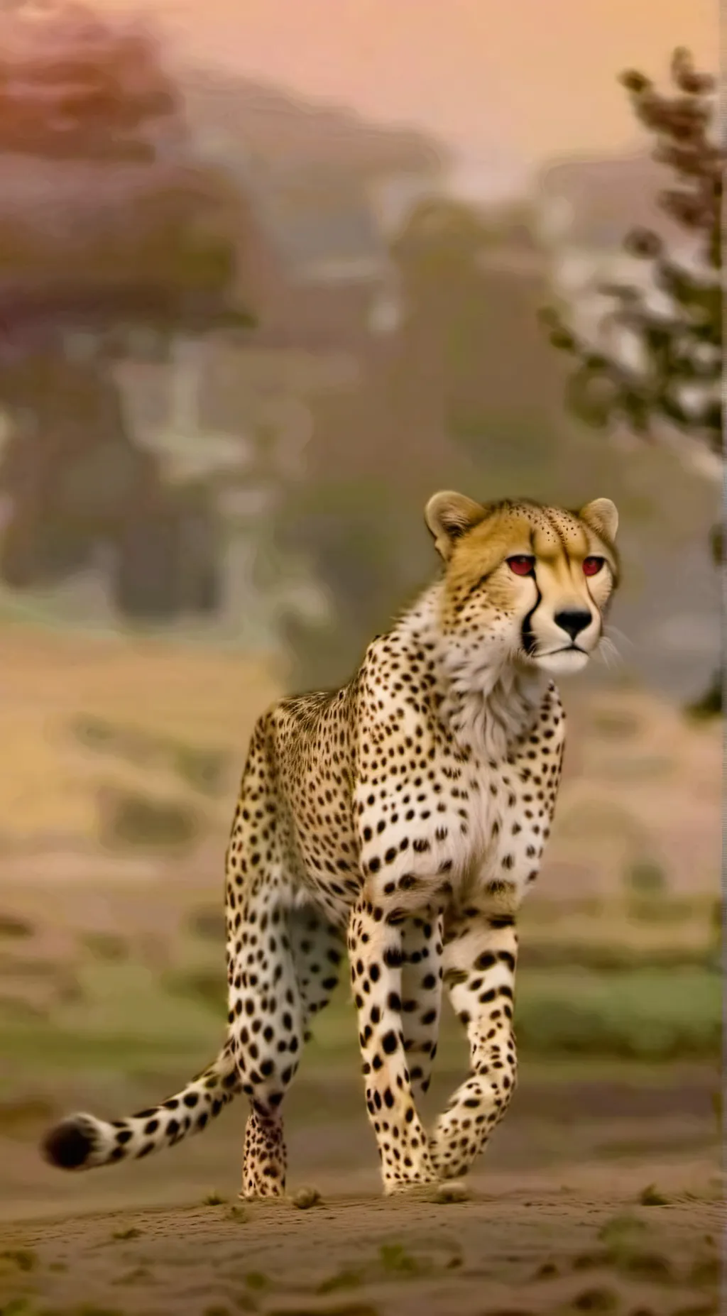ai character: _-CHEETAH-_ background