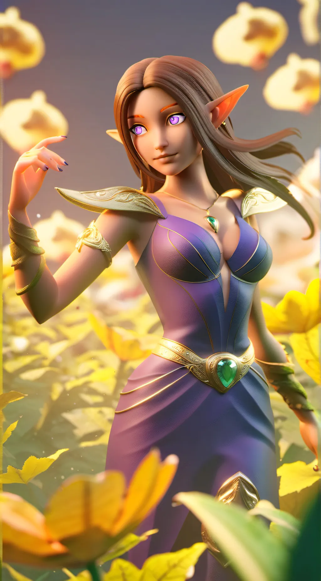 ai character: Amelia Southwatch background