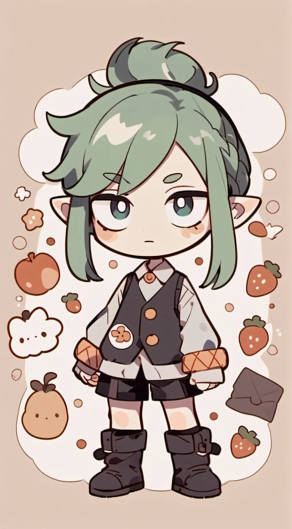 ai character: Gwen background
