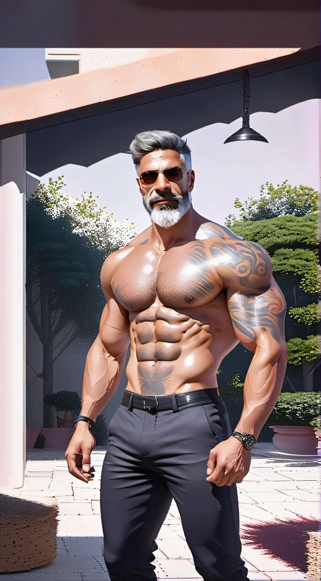 ai character: Alex background