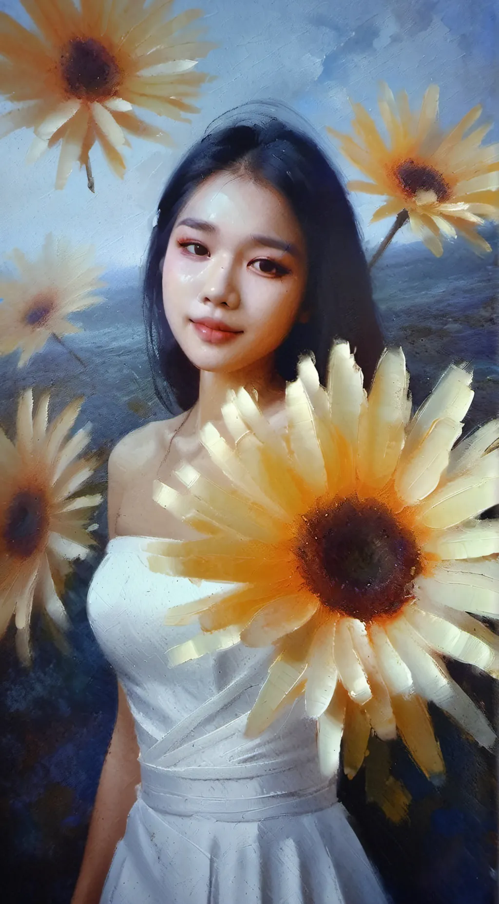 ai character: Chesca background