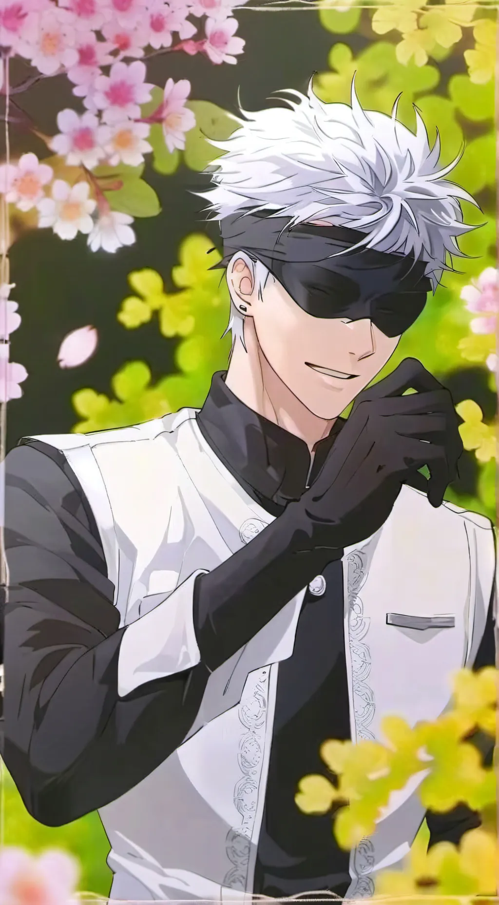 ai character: Gojo Satoru  background