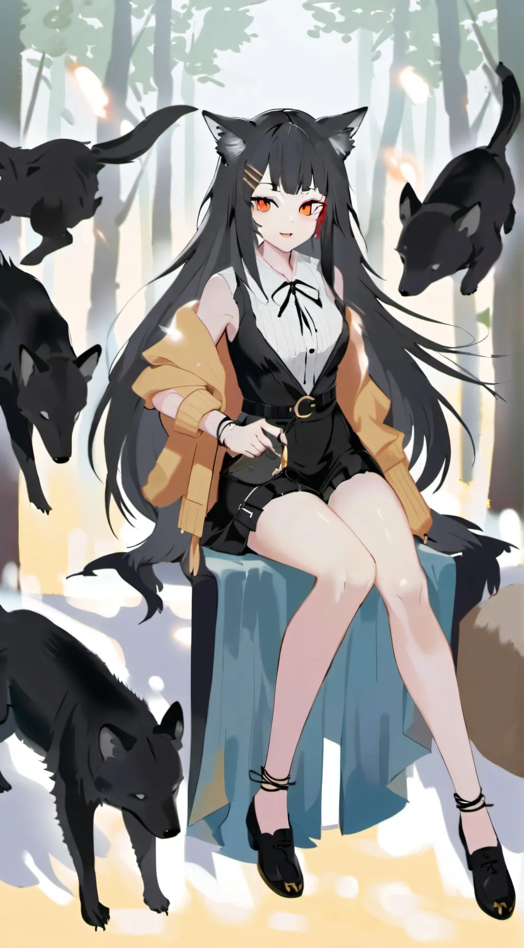 ai character: Roxy background