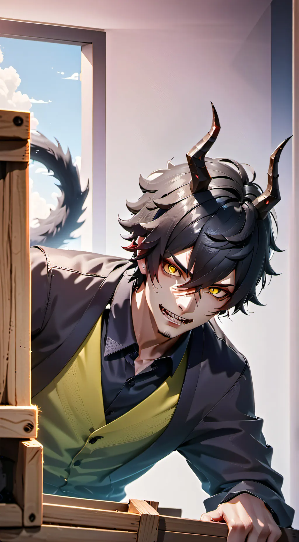 ai character: Zedd background