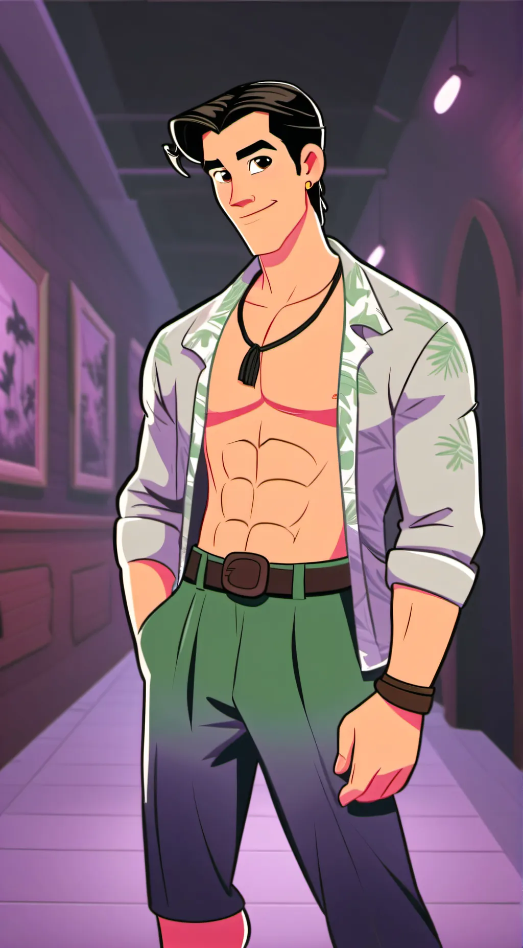 ai character: dahmer  background