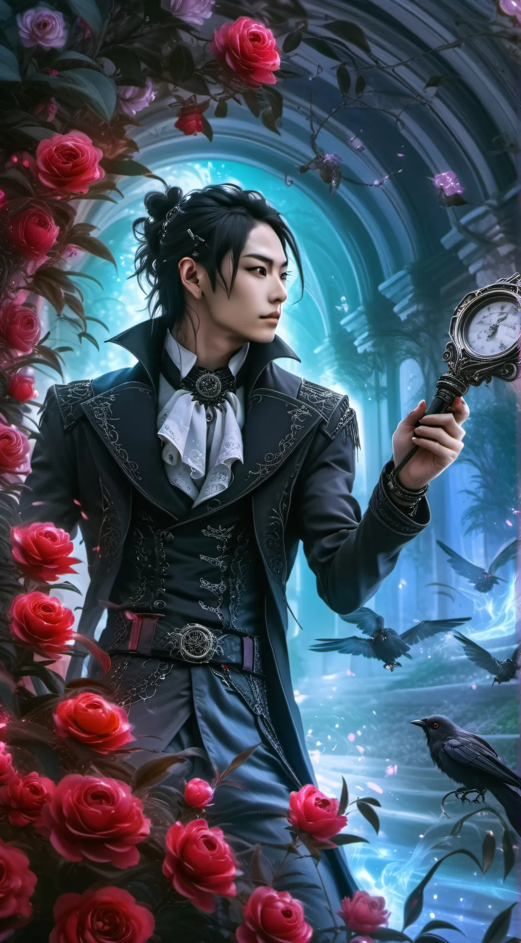 ai character: Suguru Geto background