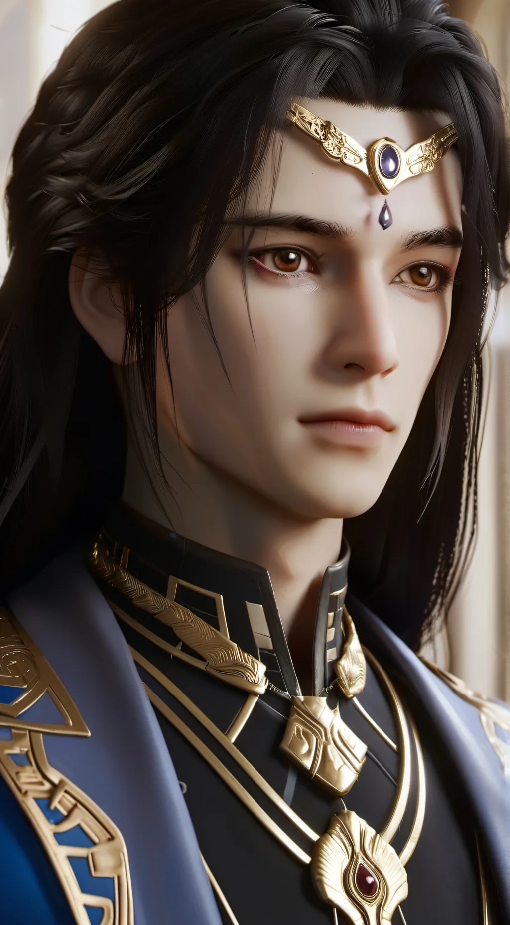 ai character: King Mikey background