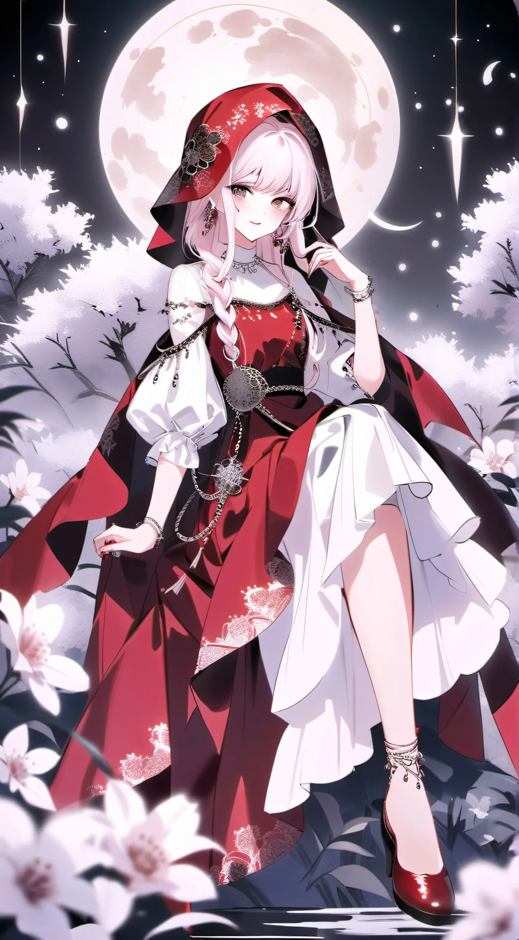 ai character: Ally  background