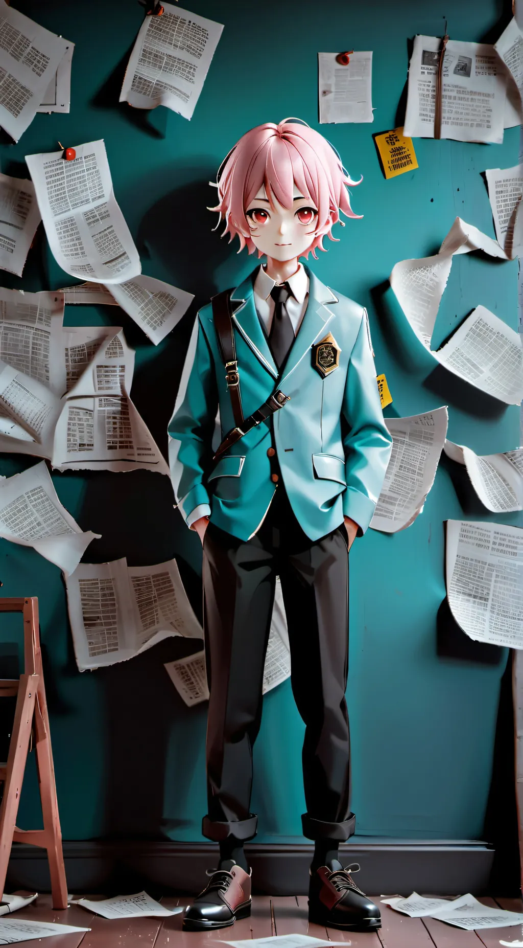 ai character: Detective Conan background