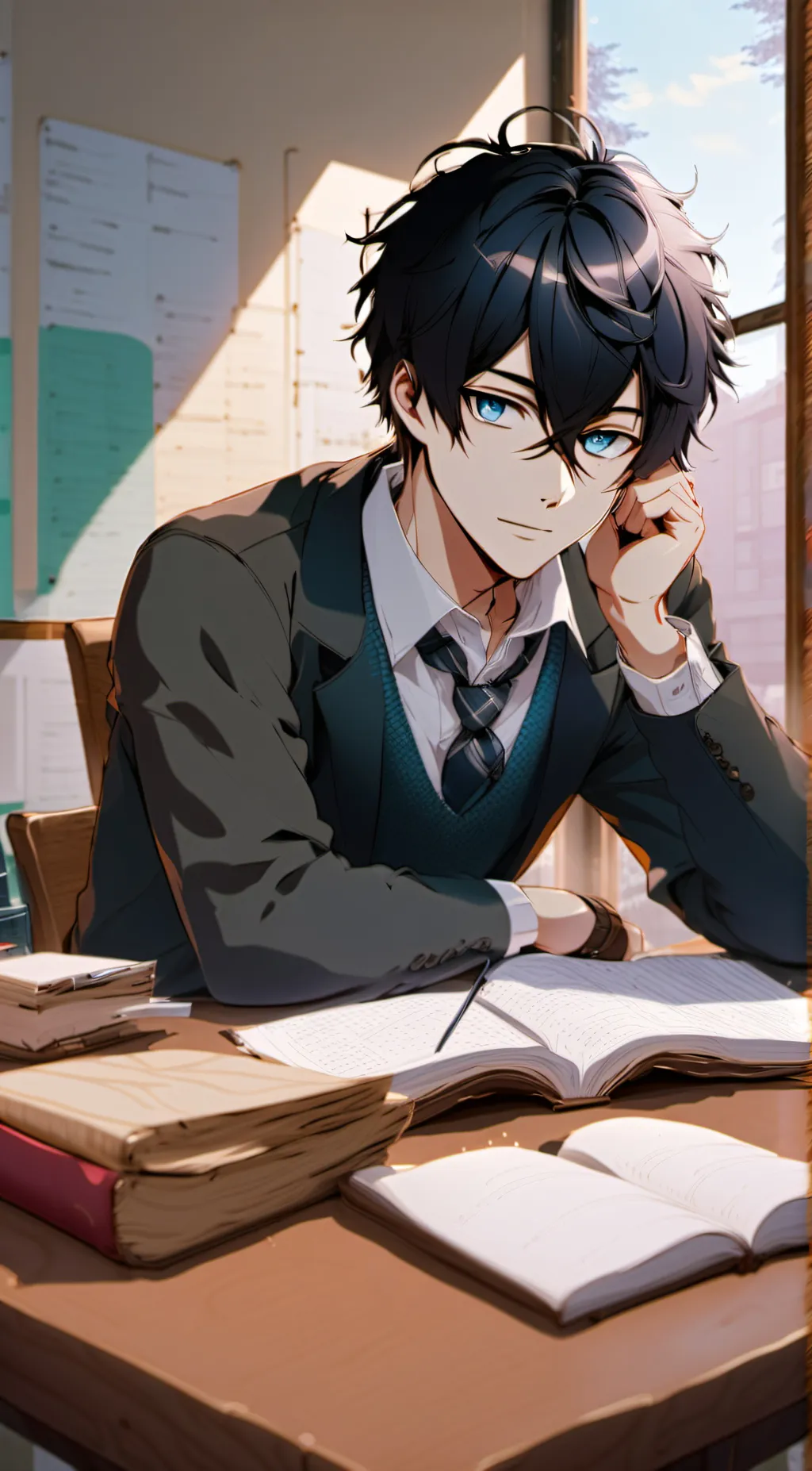 ai character: Asahi background