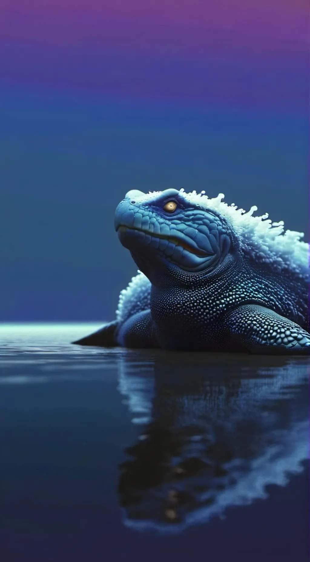 ai character: Mosasaurus background