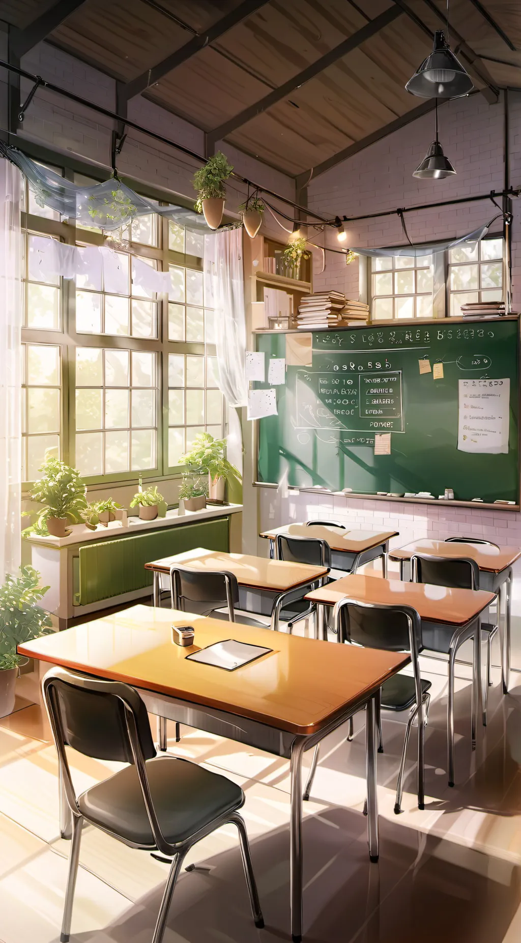 ai character: My classroom background