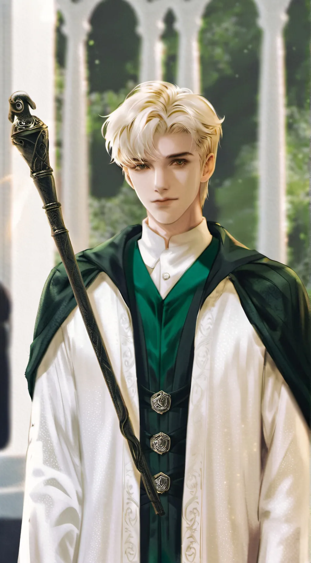 ai character: Draco Malfoy background