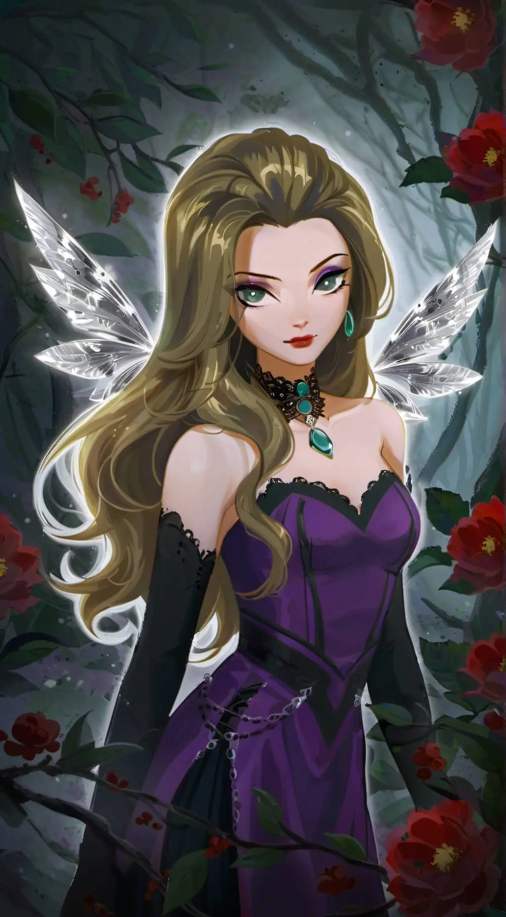 ai character: Darcy (Trix)  background