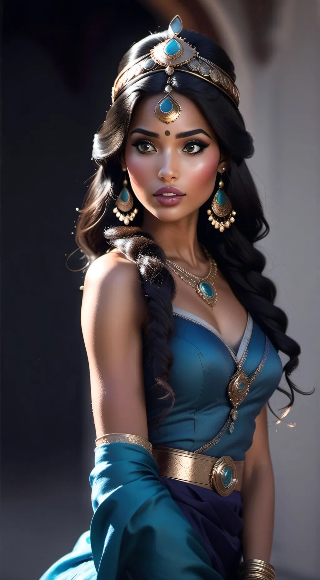 ai character: Jasmine background