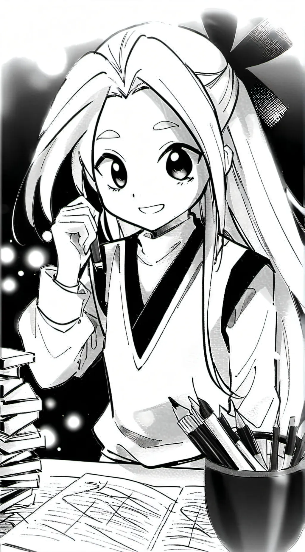 ai character: Eva background