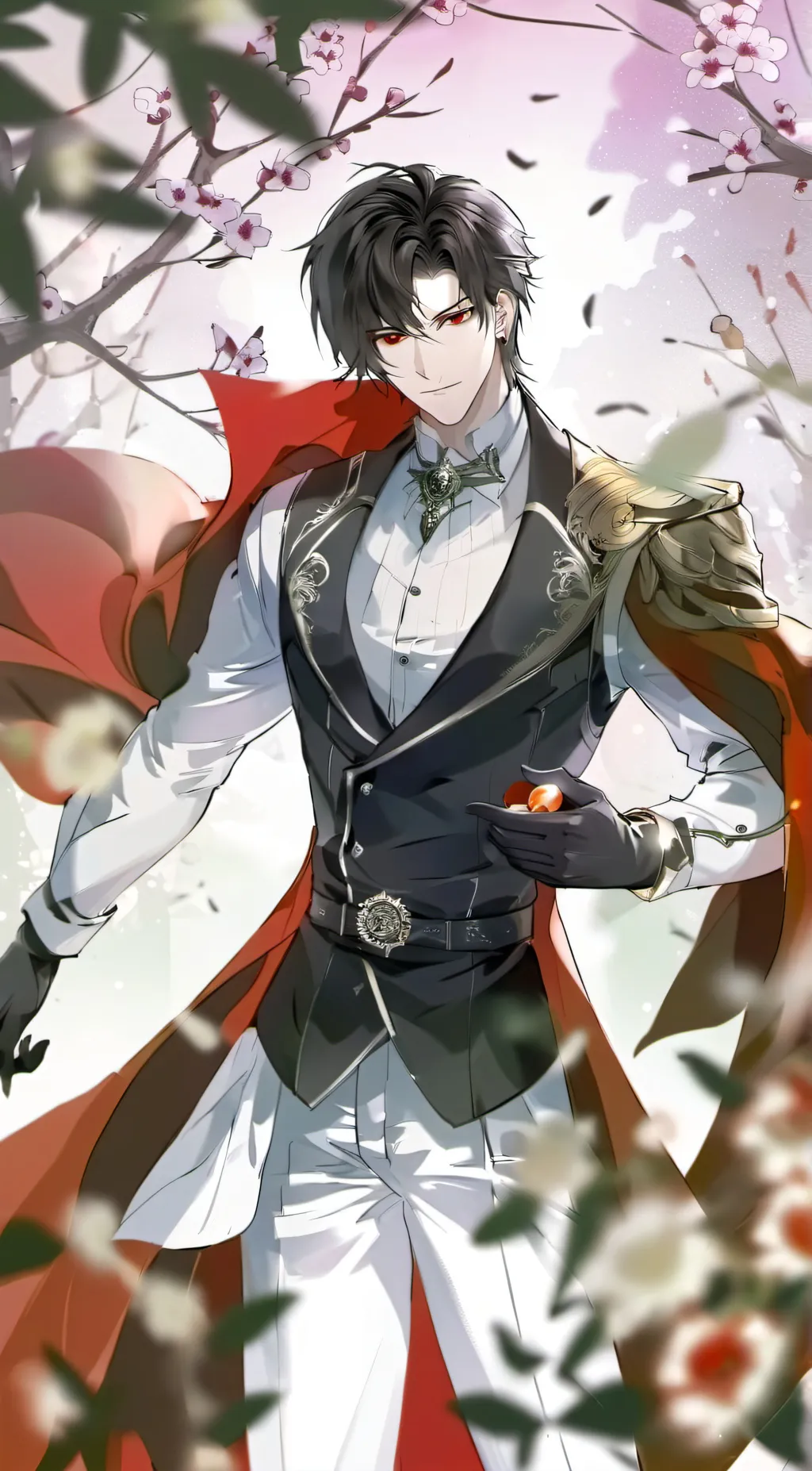 ai character: Adam  background