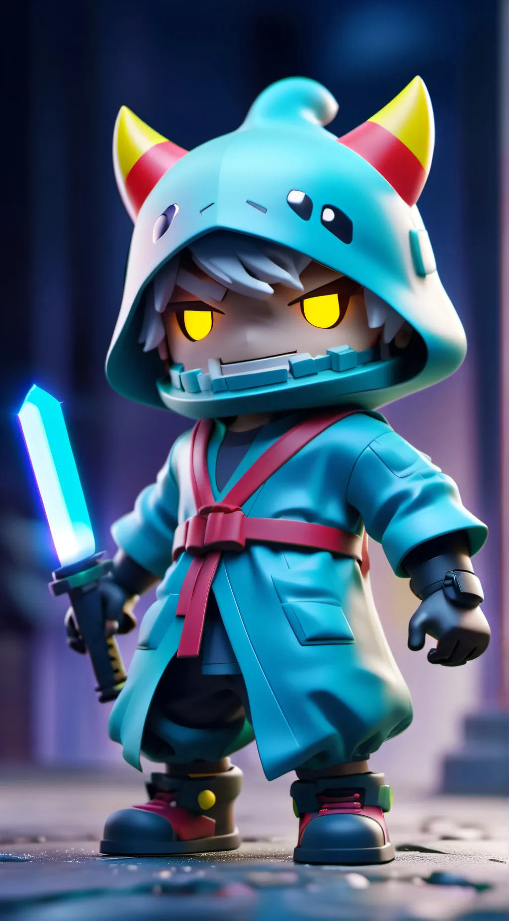 ai character: a roblox man background