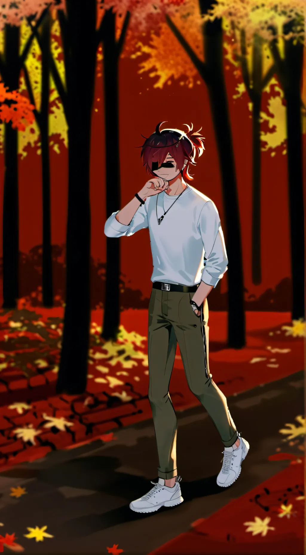 ai character: Zion cool background