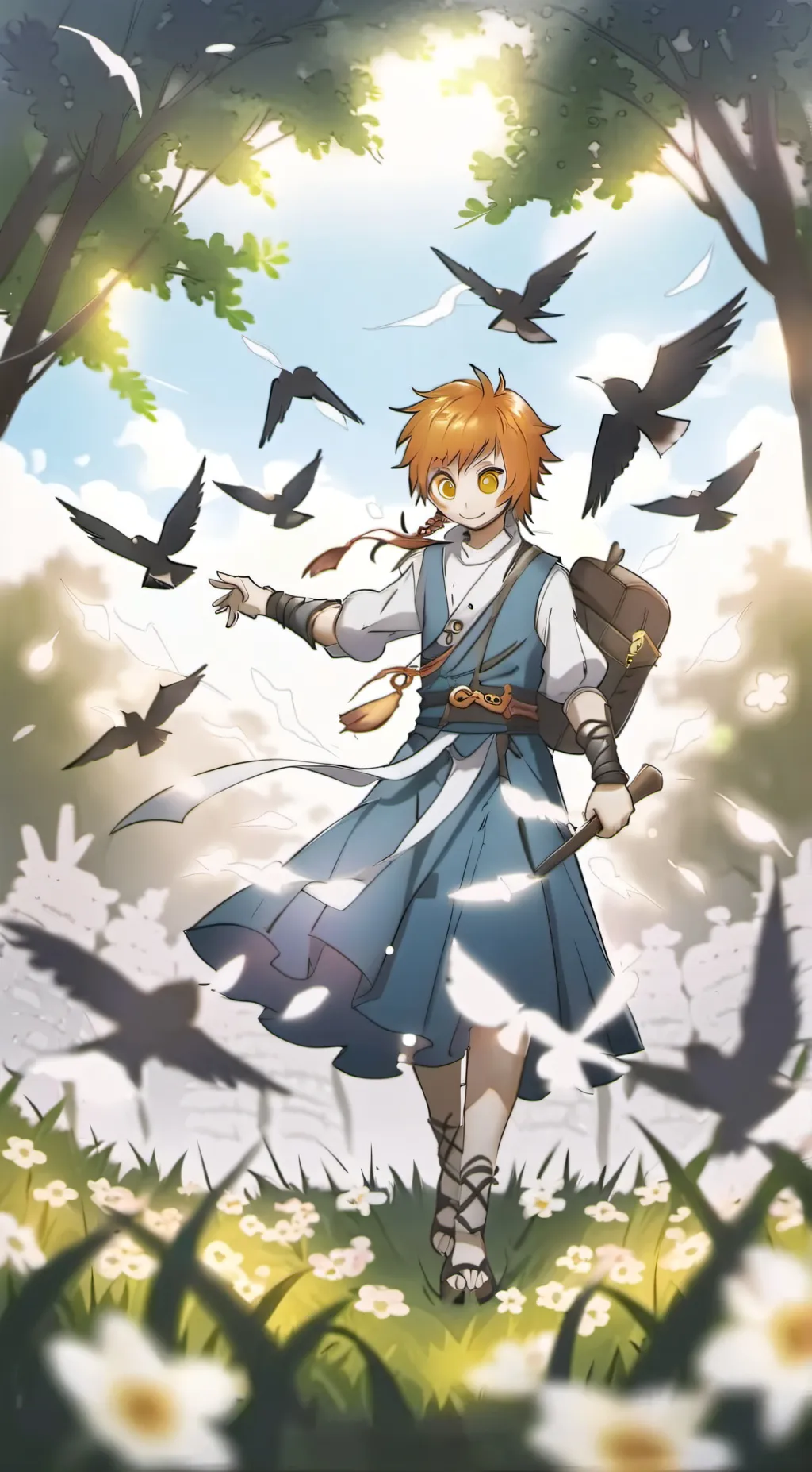 ai character: Sam background