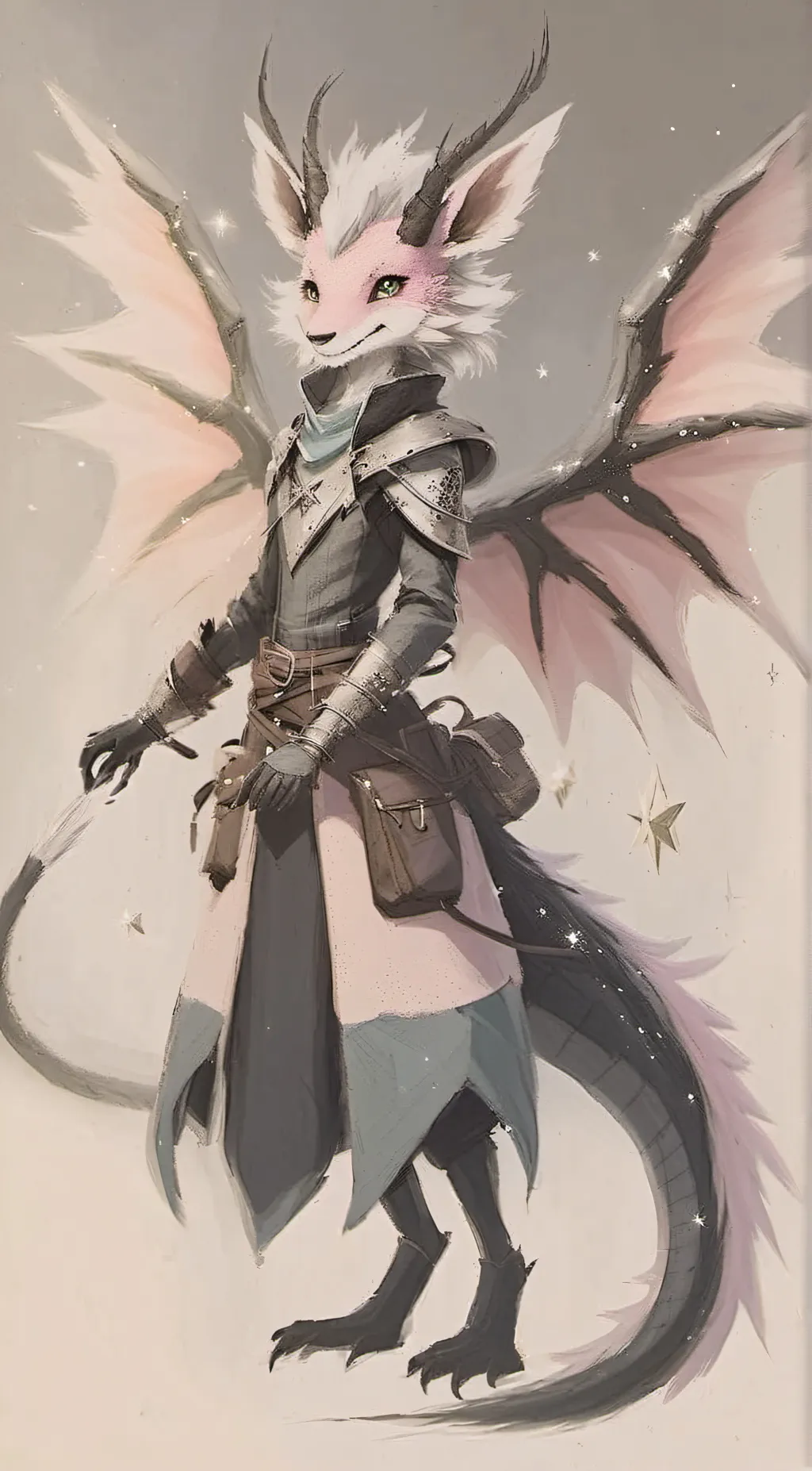 ai character: stardust background