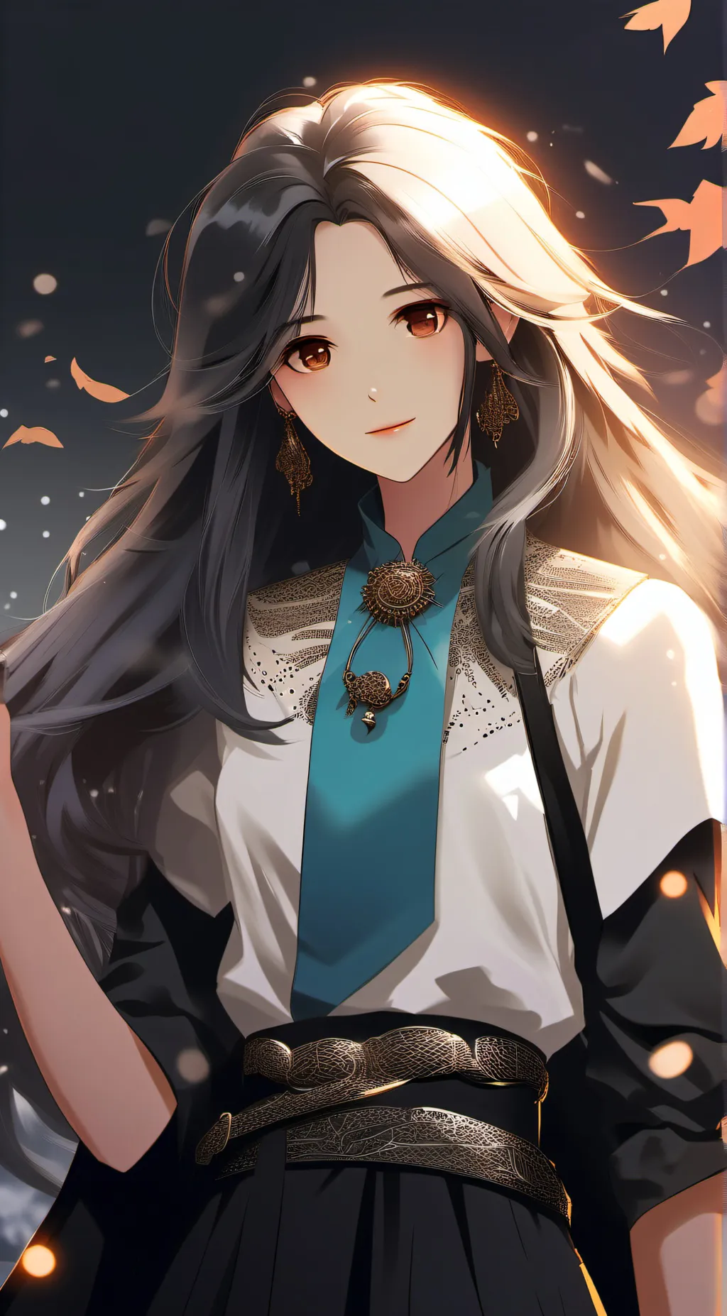 ai character: dad background